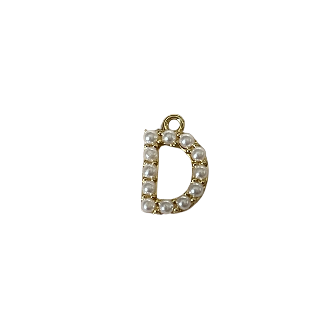 Gold Pearl Letter