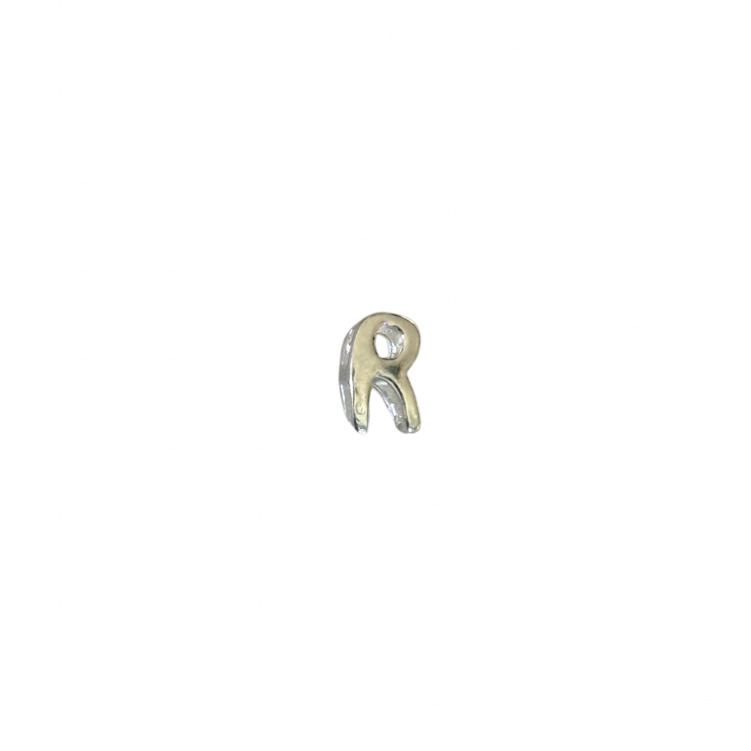 Silver Bubble Letters
