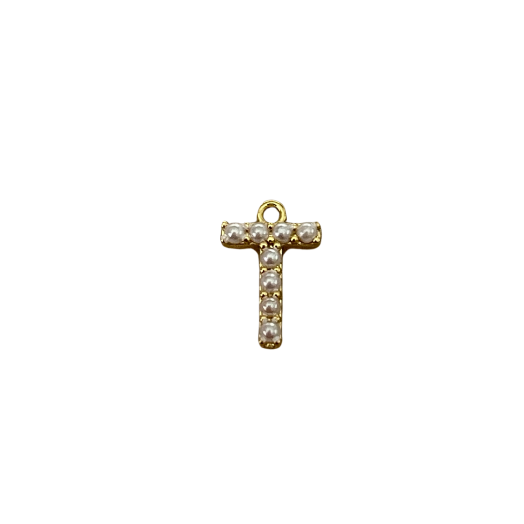 Gold Pearl Letter