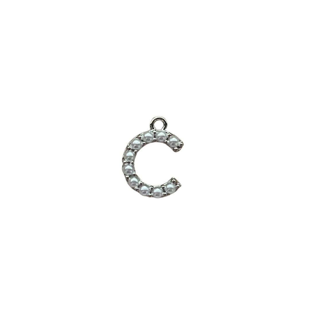 Silver Pearl Letter