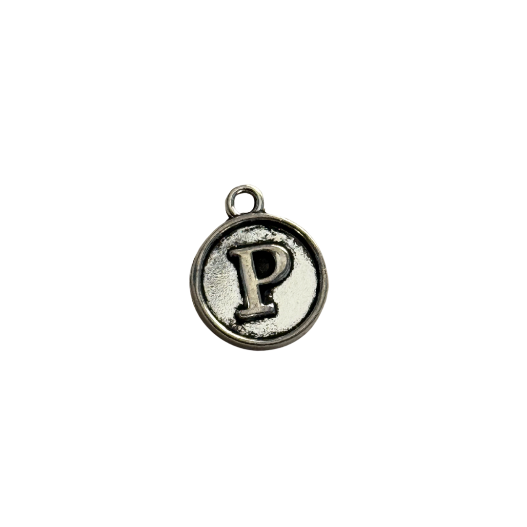 Silver Circle Letter