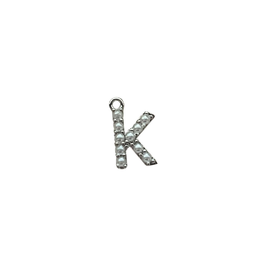 Silver Pearl Letter
