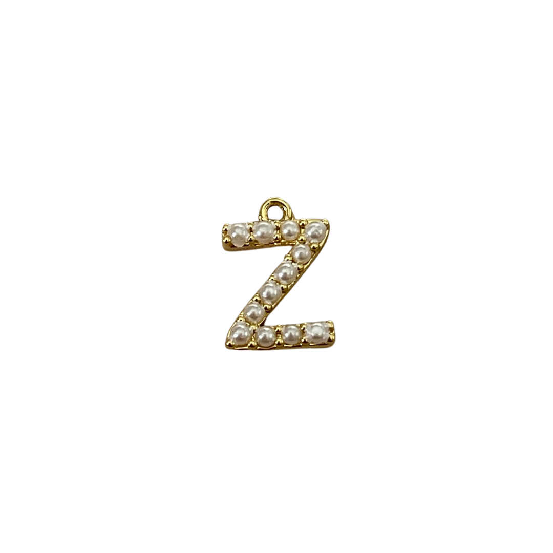 Gold Pearl Letter