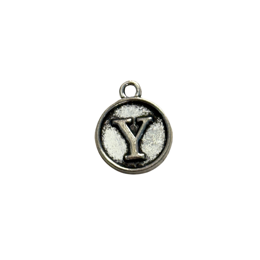 Silver Circle Letter