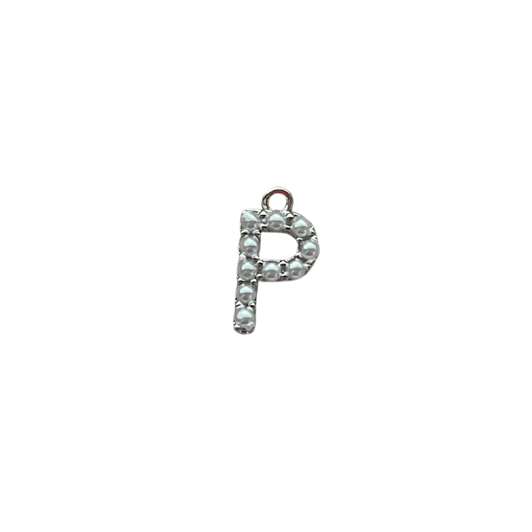 Silver Pearl Letter