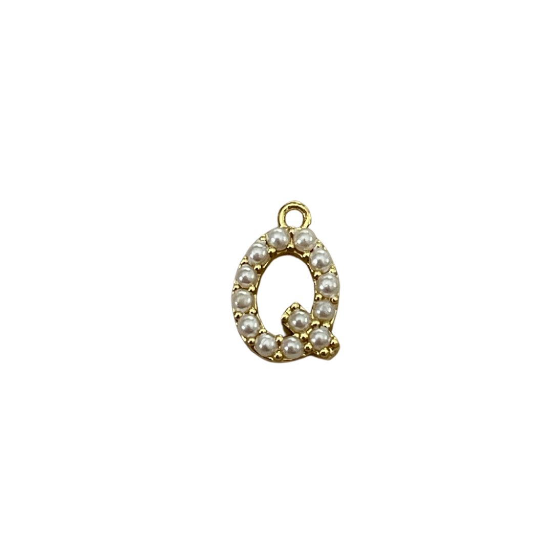 Gold Pearl Letter