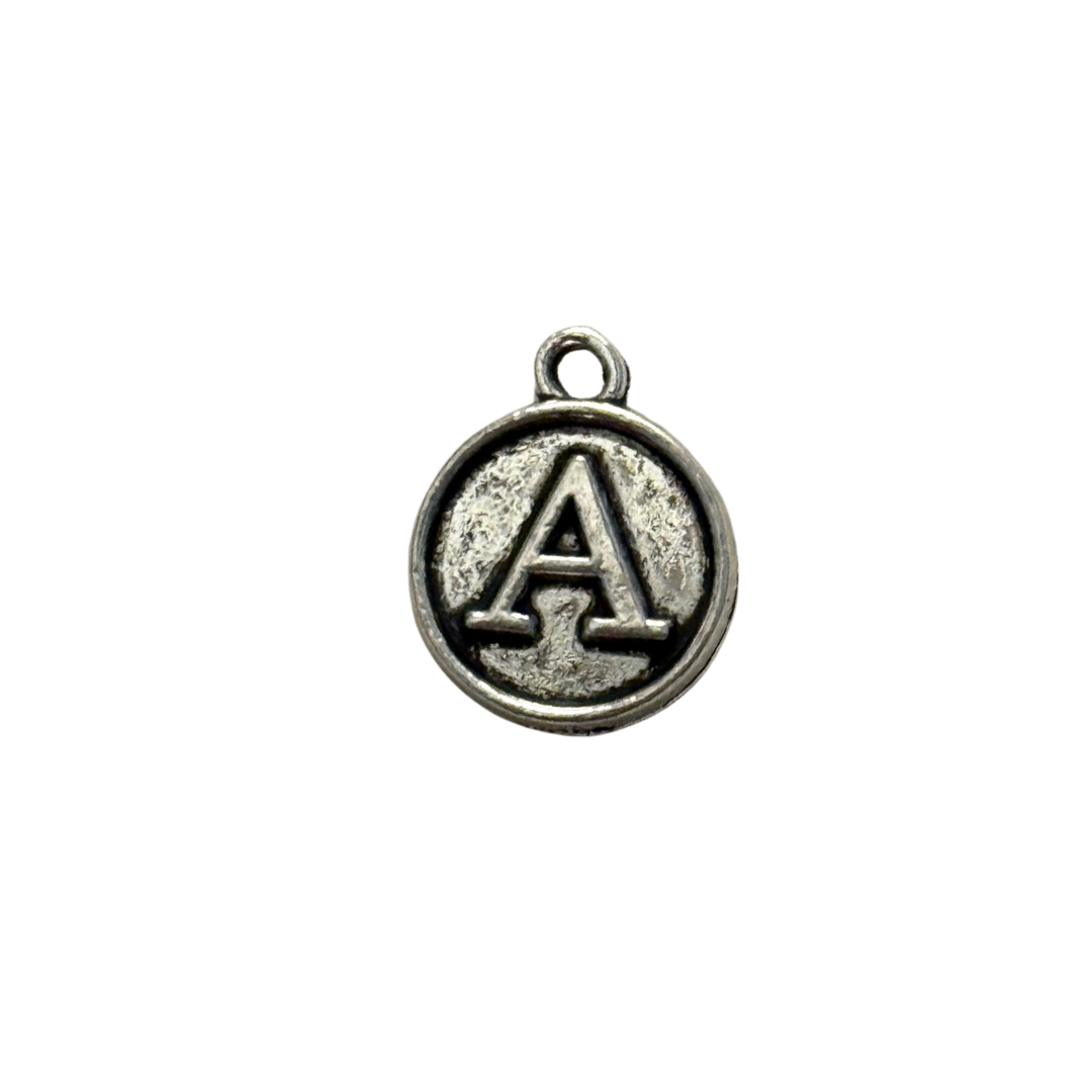 Silver Circle Letter