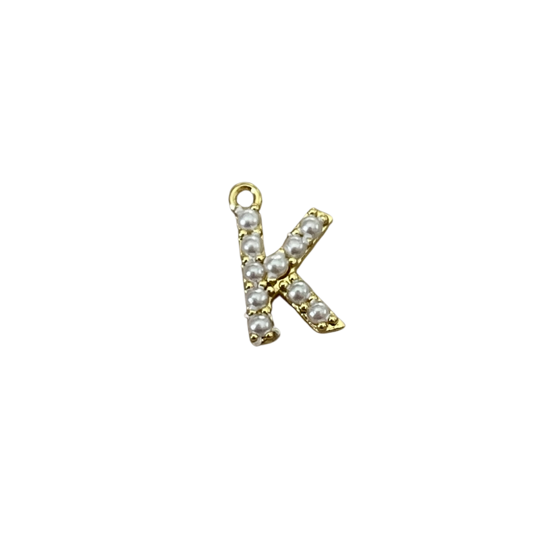 Gold Pearl Letter