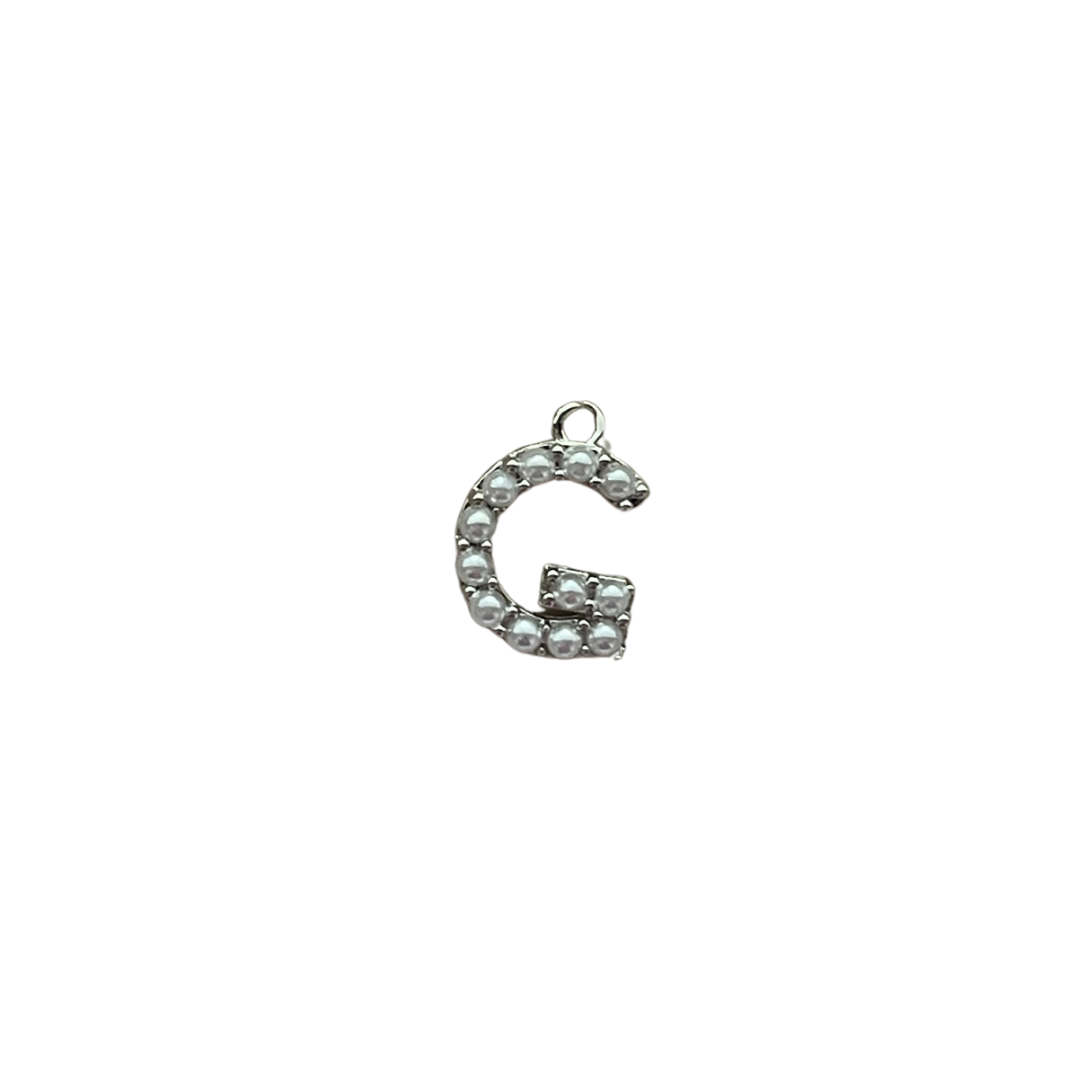 Silver Pearl Letter