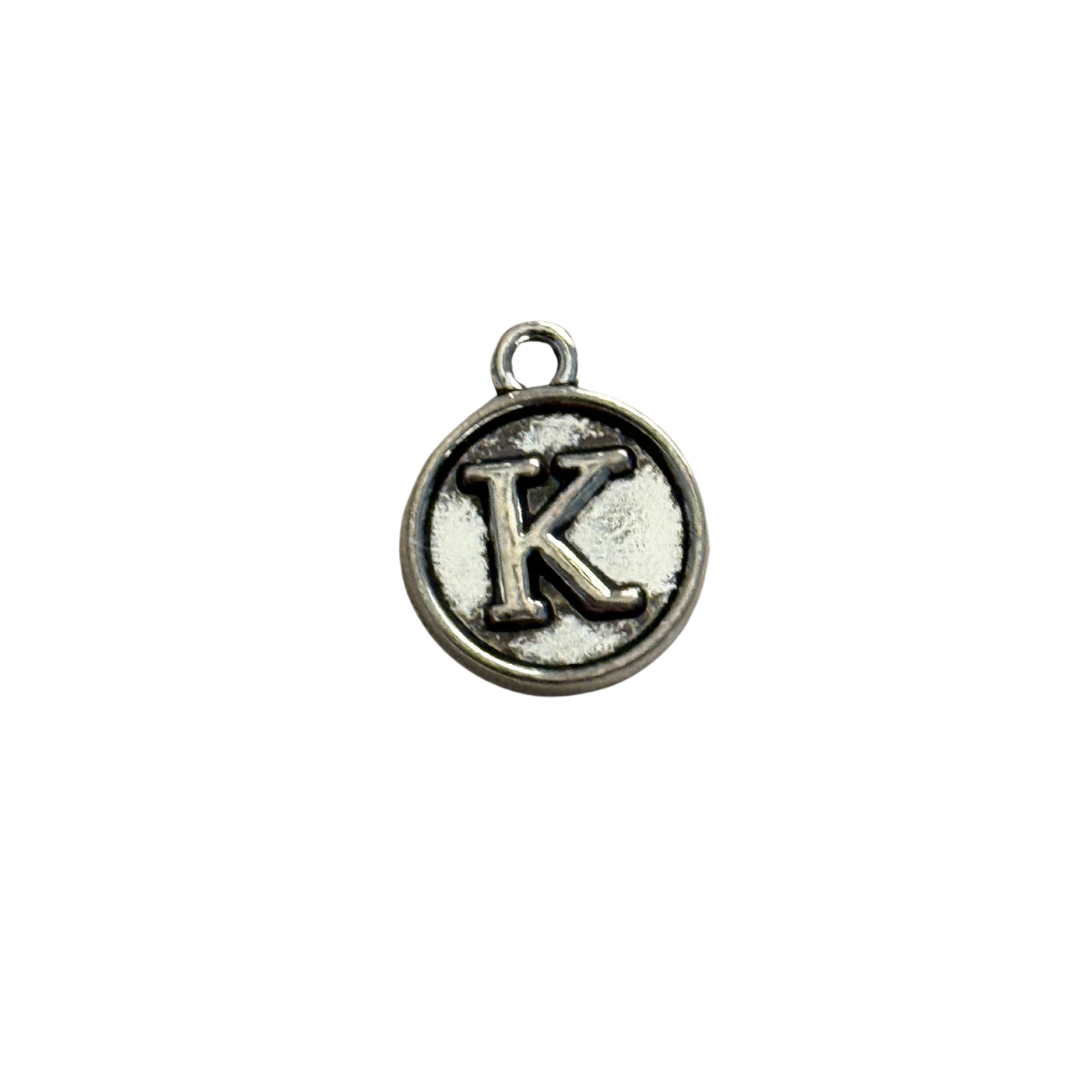 Silver Circle Letter