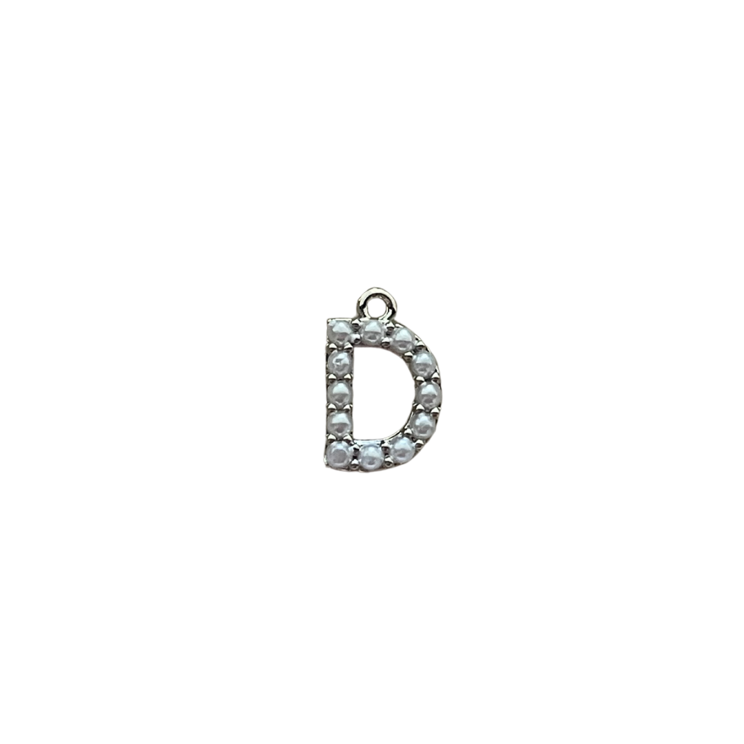 Silver Pearl Letter