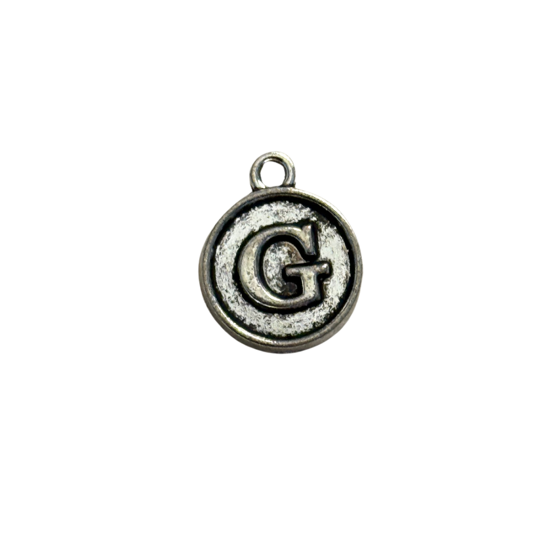 Silver Circle Letter