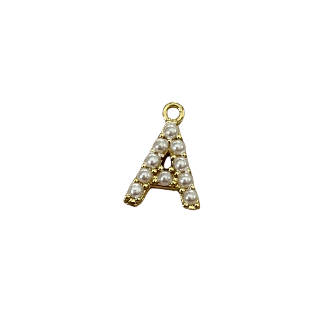 Gold Pearl Letter