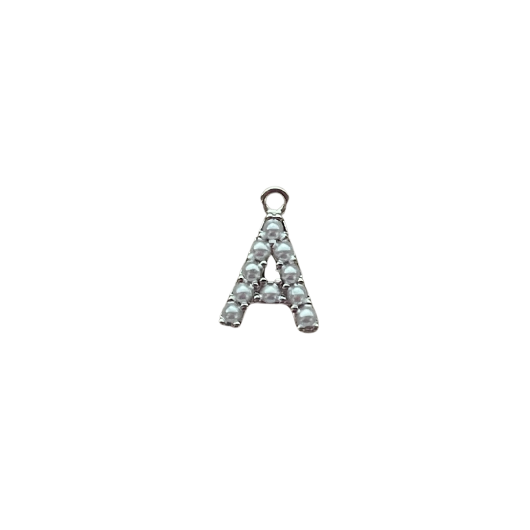 Silver Pearl Letter