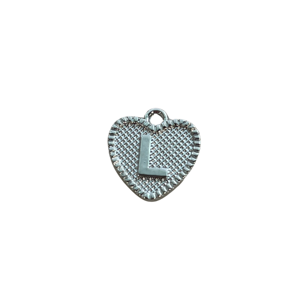 Silver Heart Letter