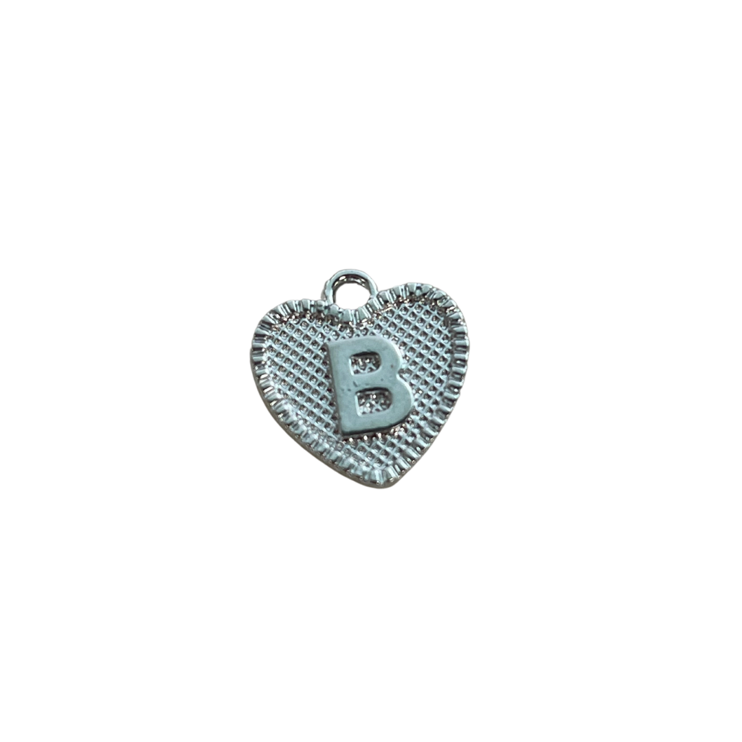 Silver Heart Letter