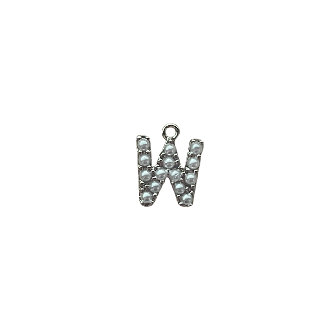 Silver Pearl Letter