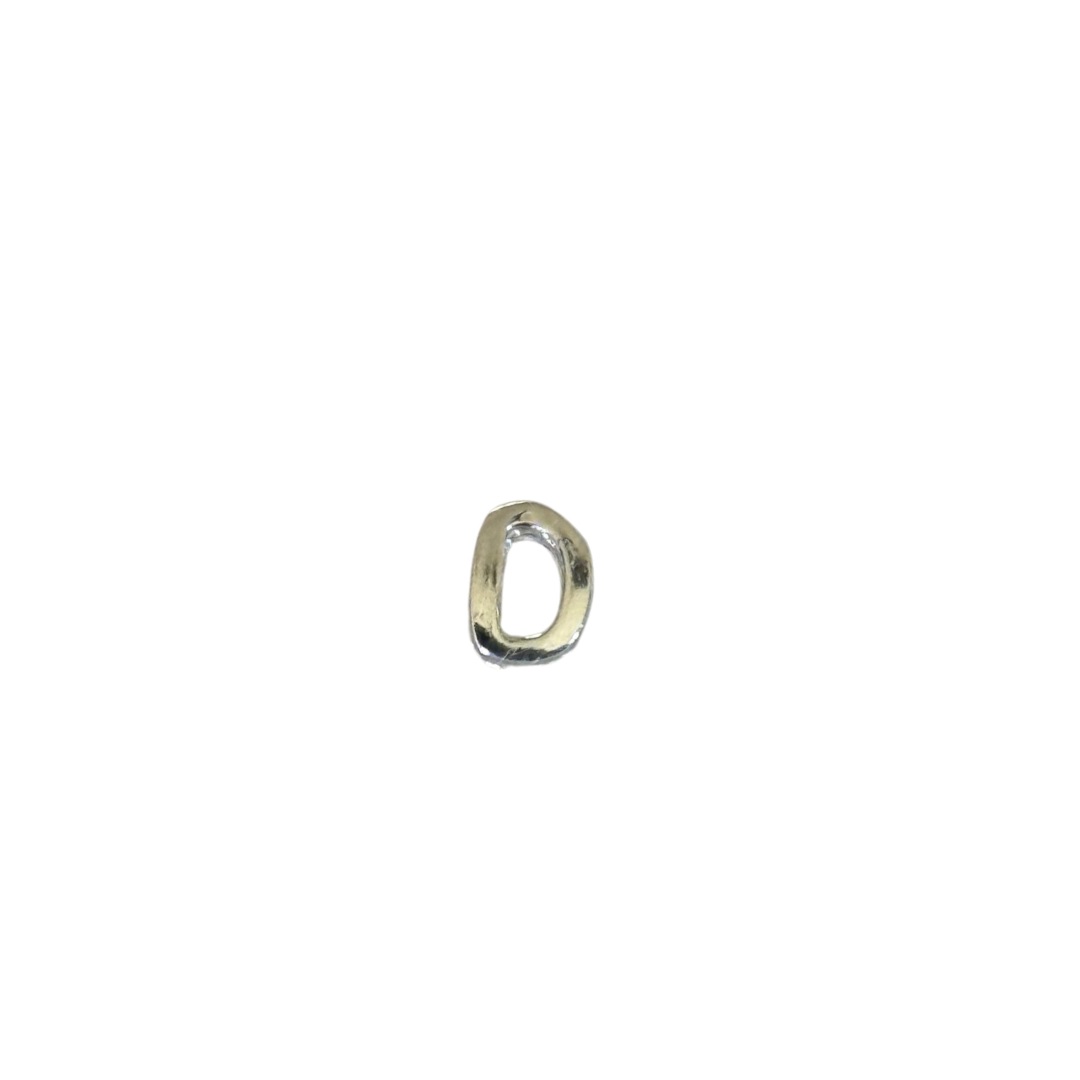 Silver Bubble Letters