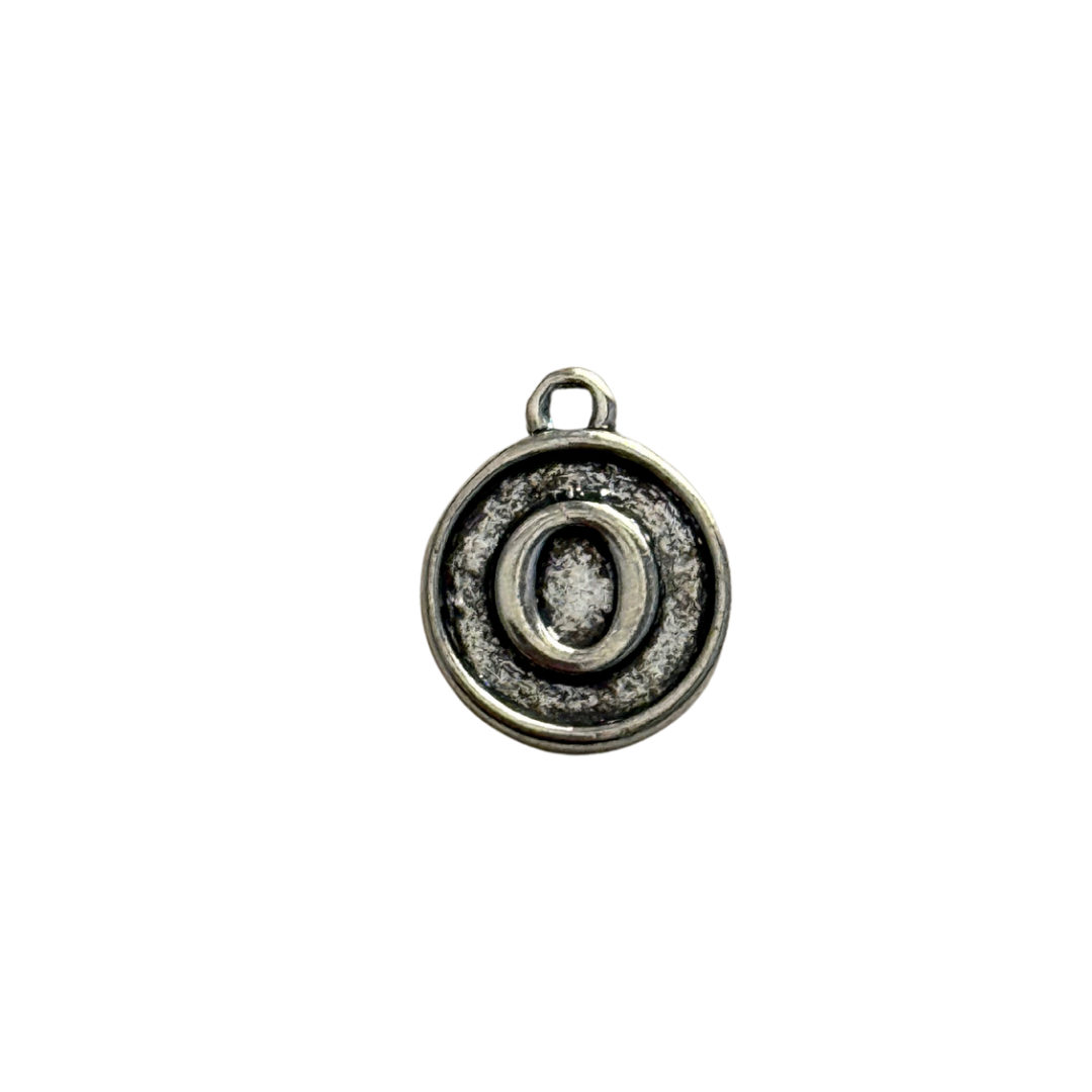 Silver Circle Letter