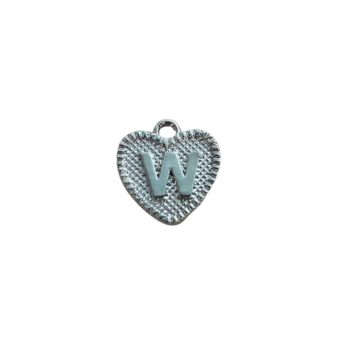 Silver Heart Letter