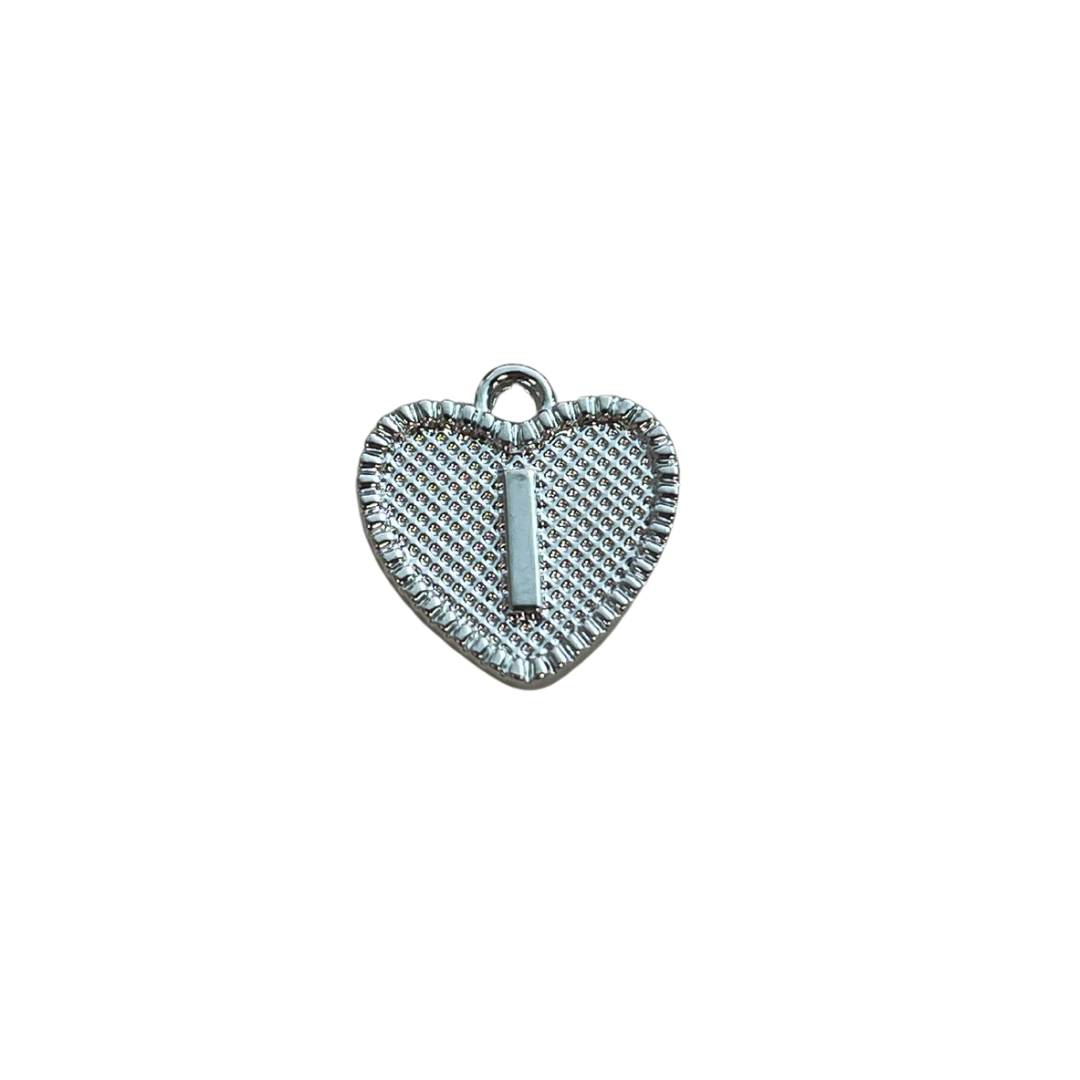 Silver Heart Letter
