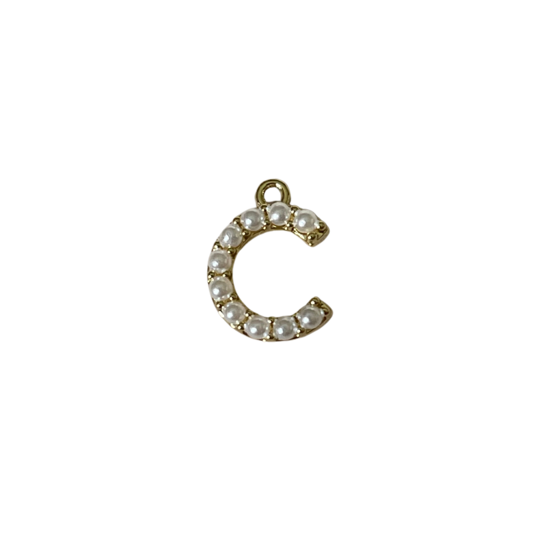 Gold Pearl Letter