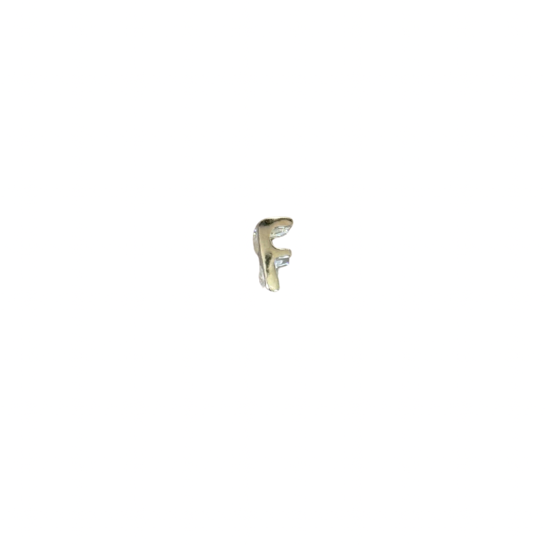 Silver Bubble Letters