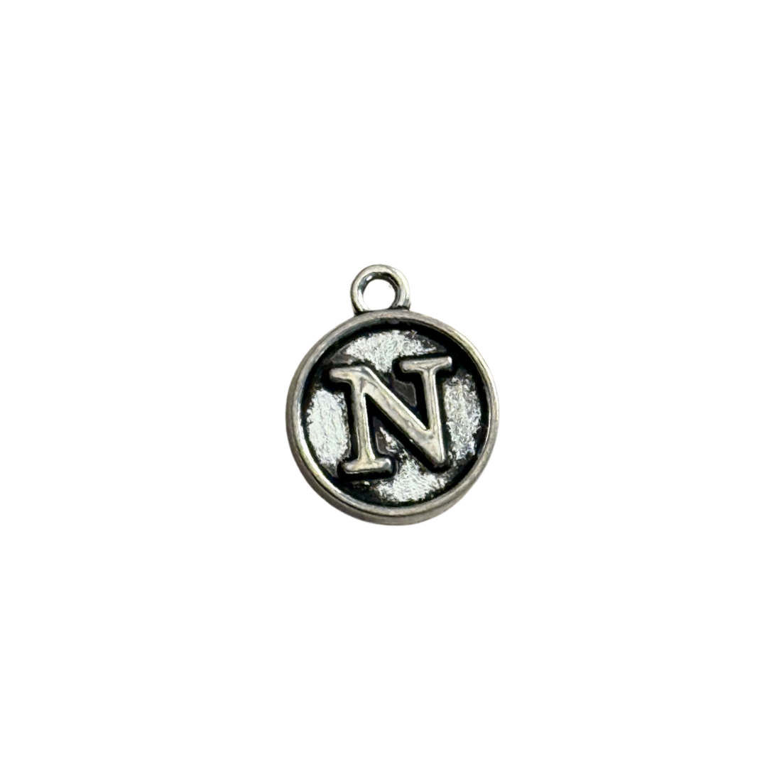 Silver Circle Letter