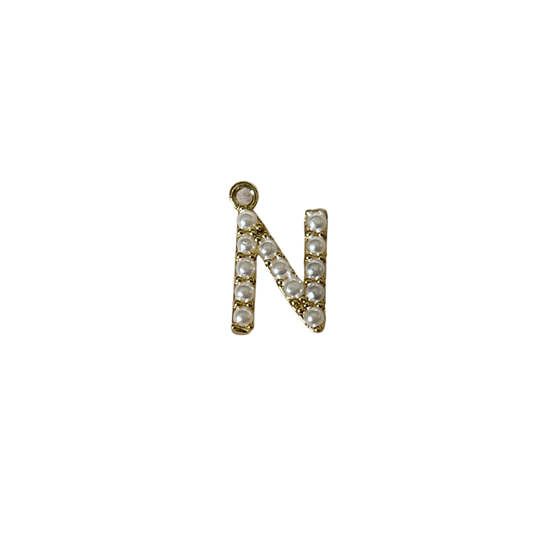 Gold Pearl Letter