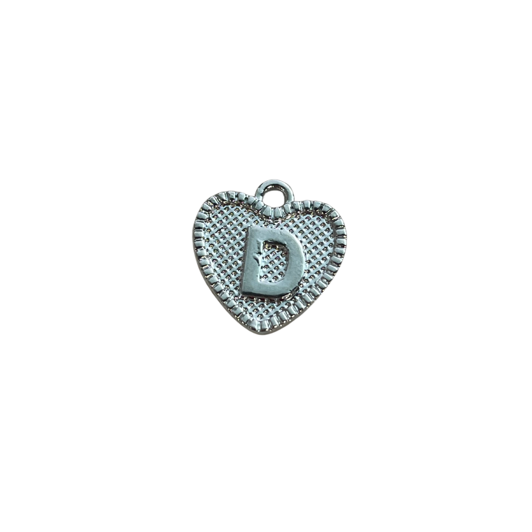 Silver Heart Letter