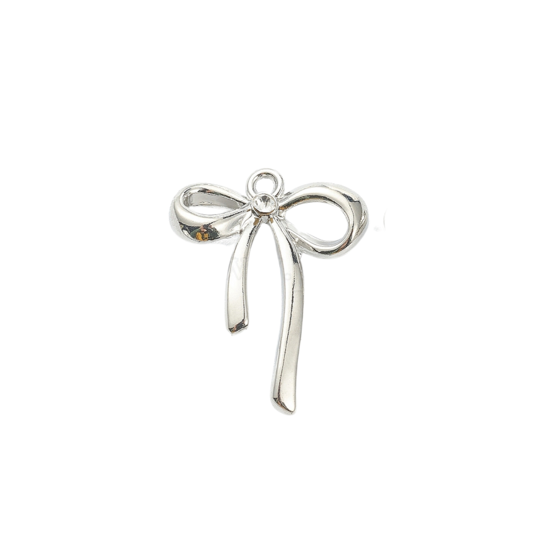 Silver Diamond Bow