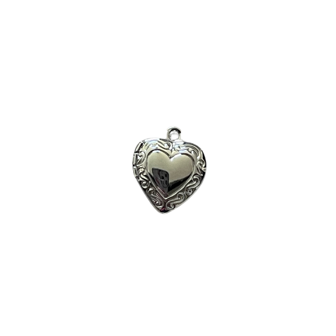 Silver Dainty Heart locket