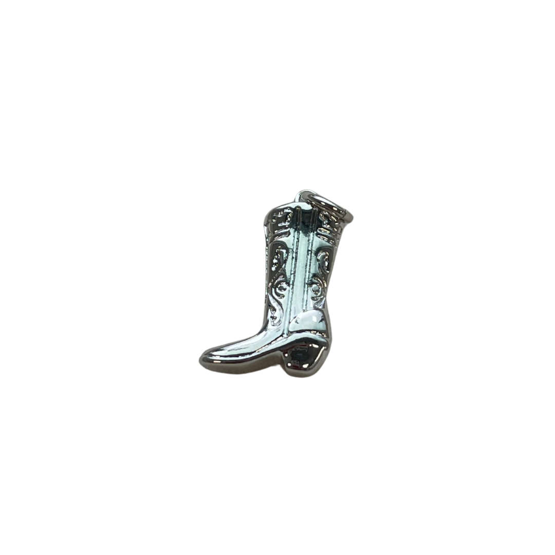 Silver Texas Boot