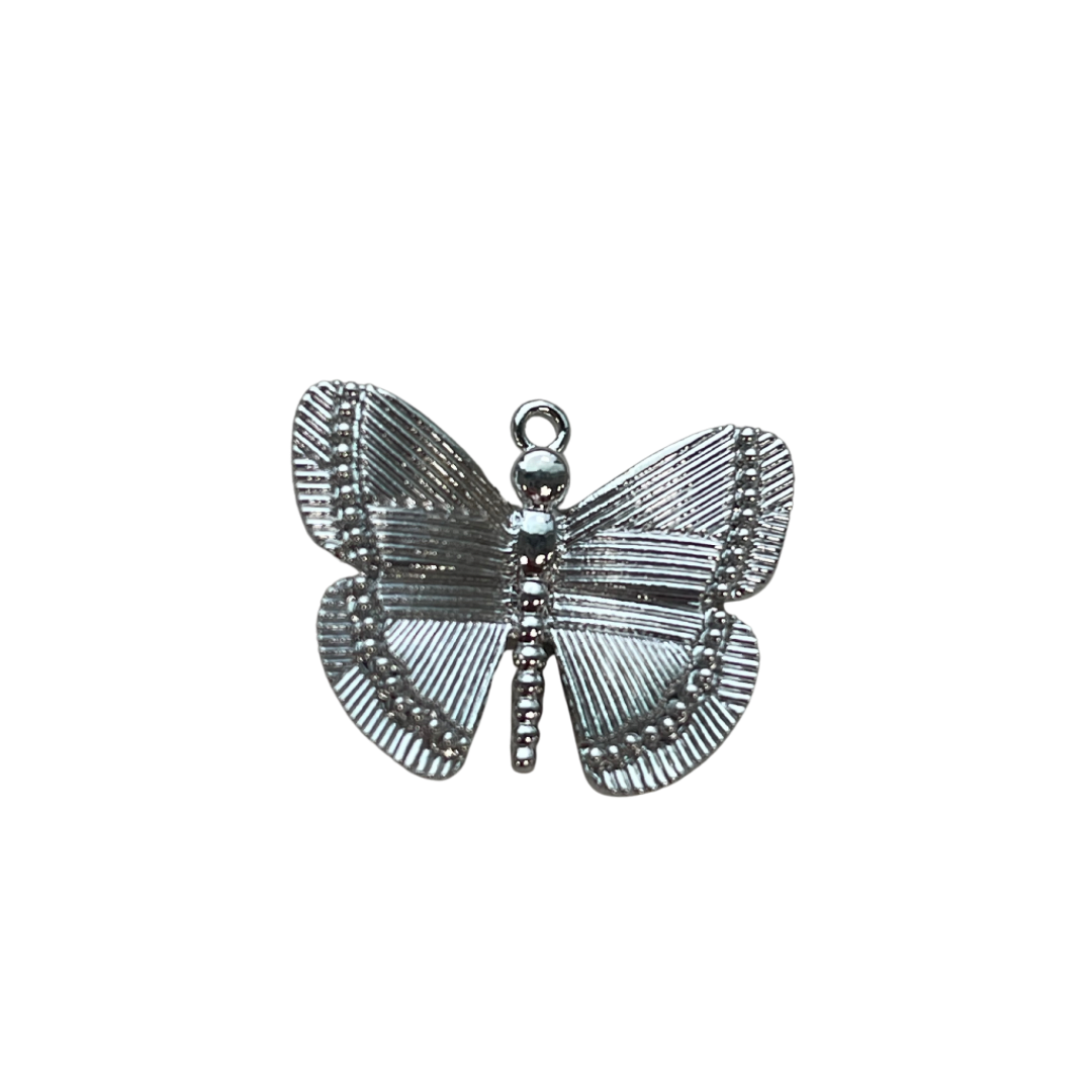 Large Silver Butterfly