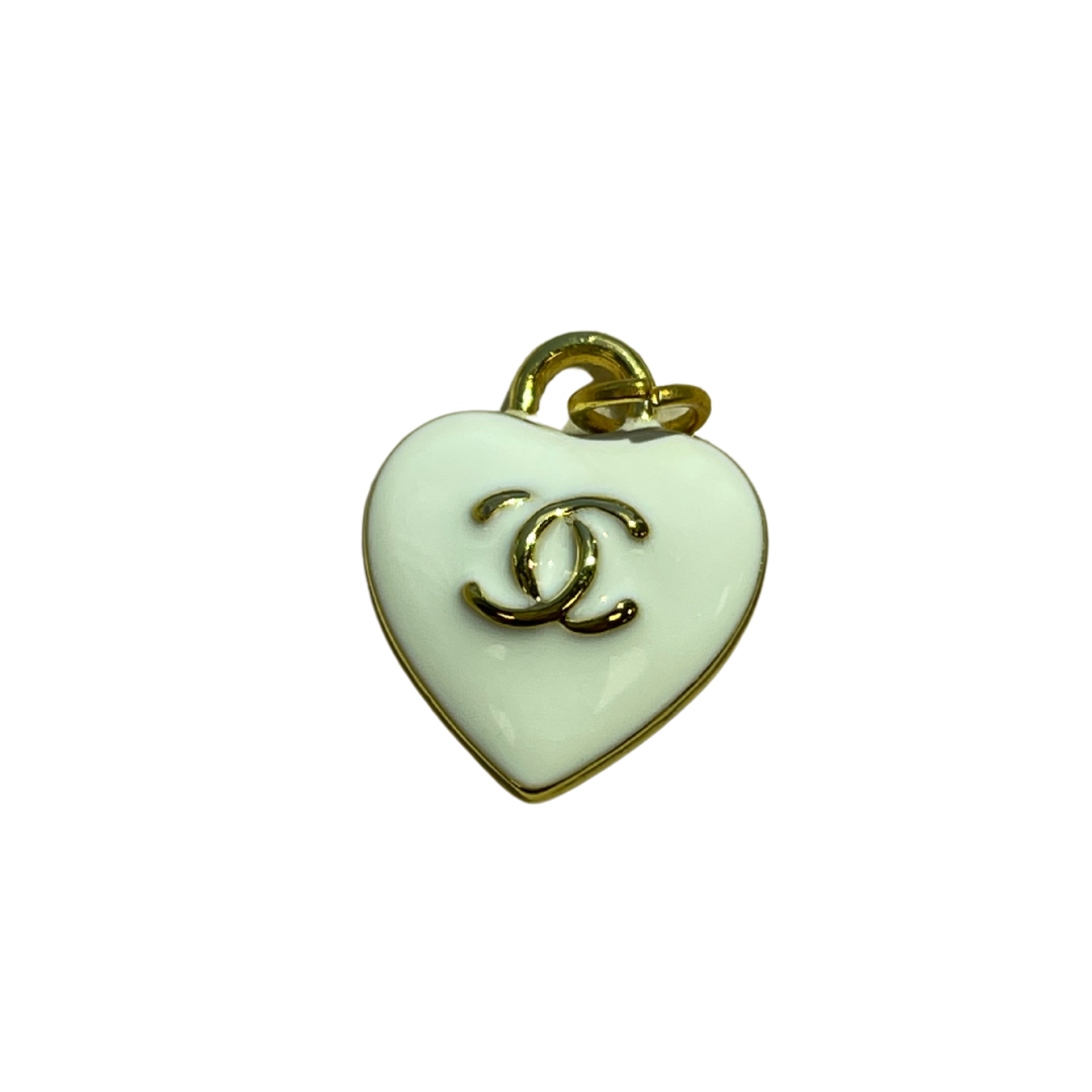 White Chanel Heart