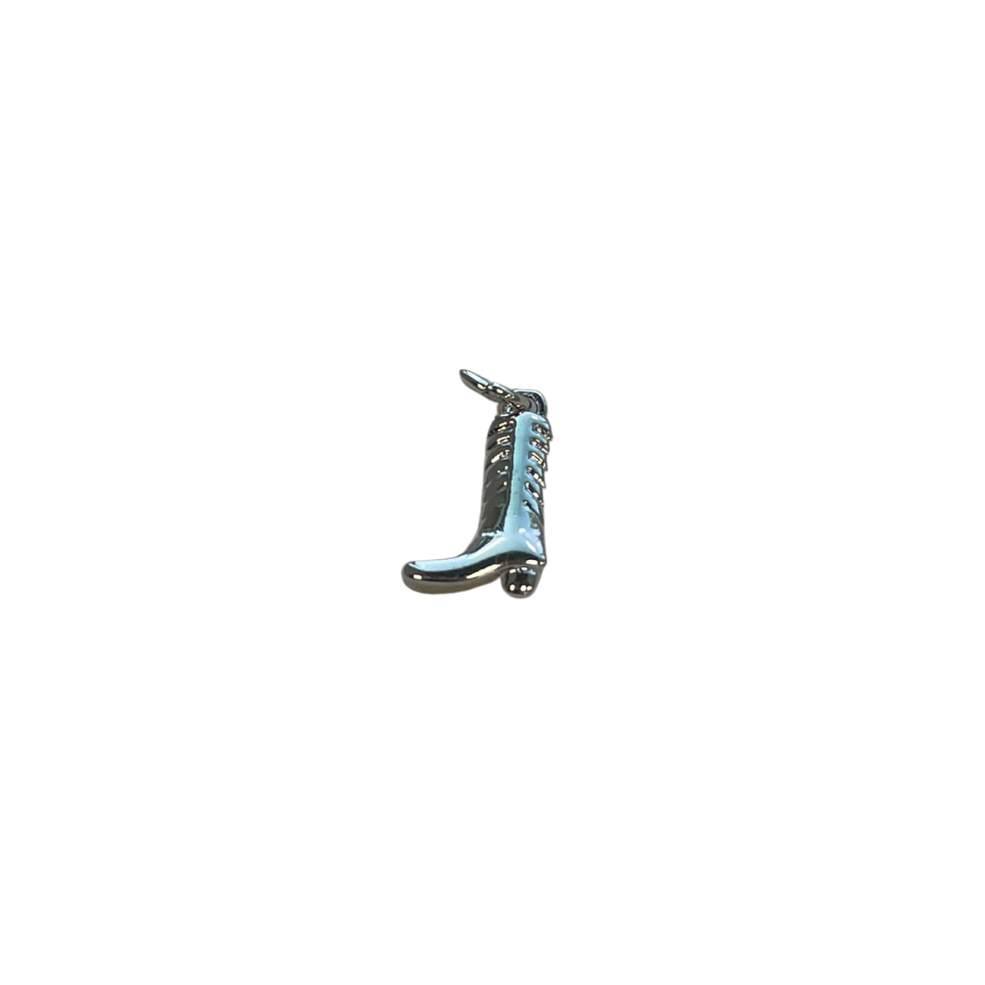 Silver Mini Boot