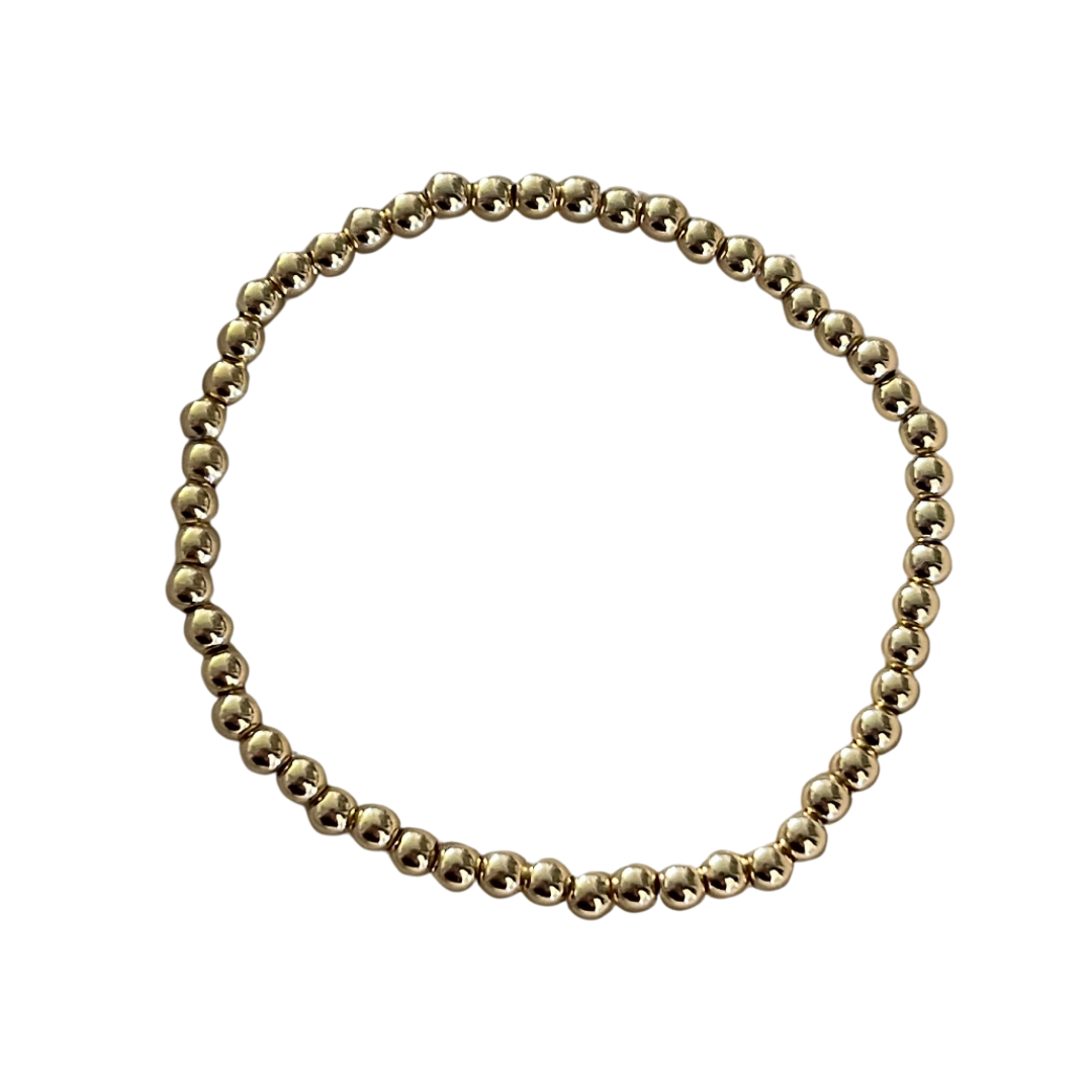 Gold Beaded Bracelet