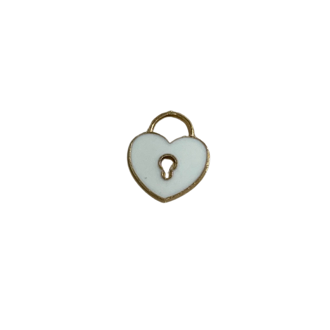White Lock Heart