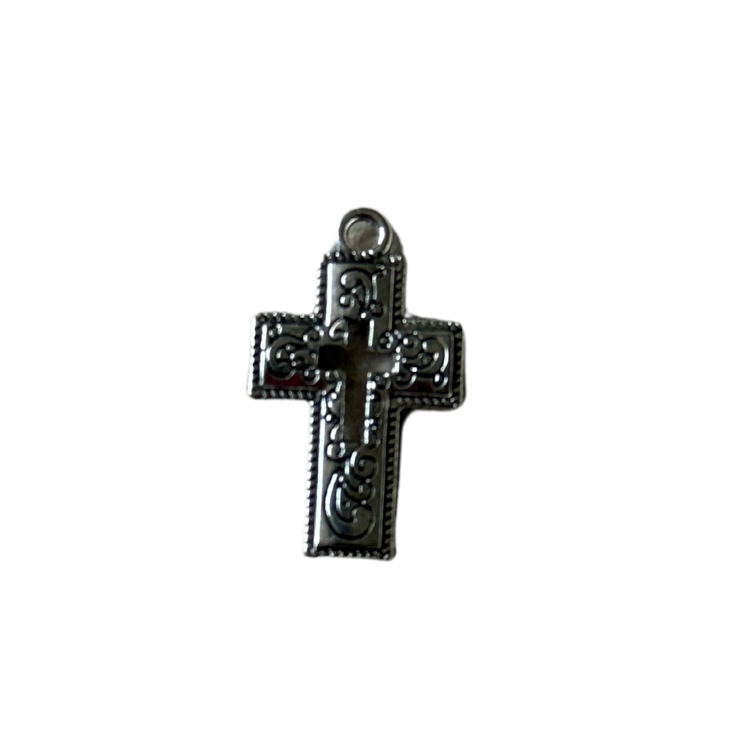 Silver Vintage Cross