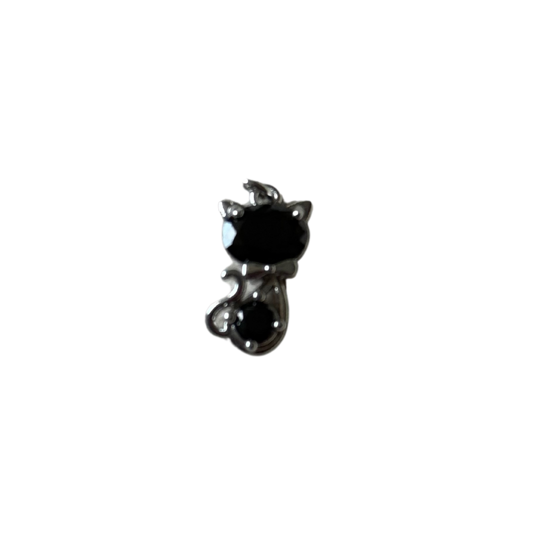 Silver Black Cat