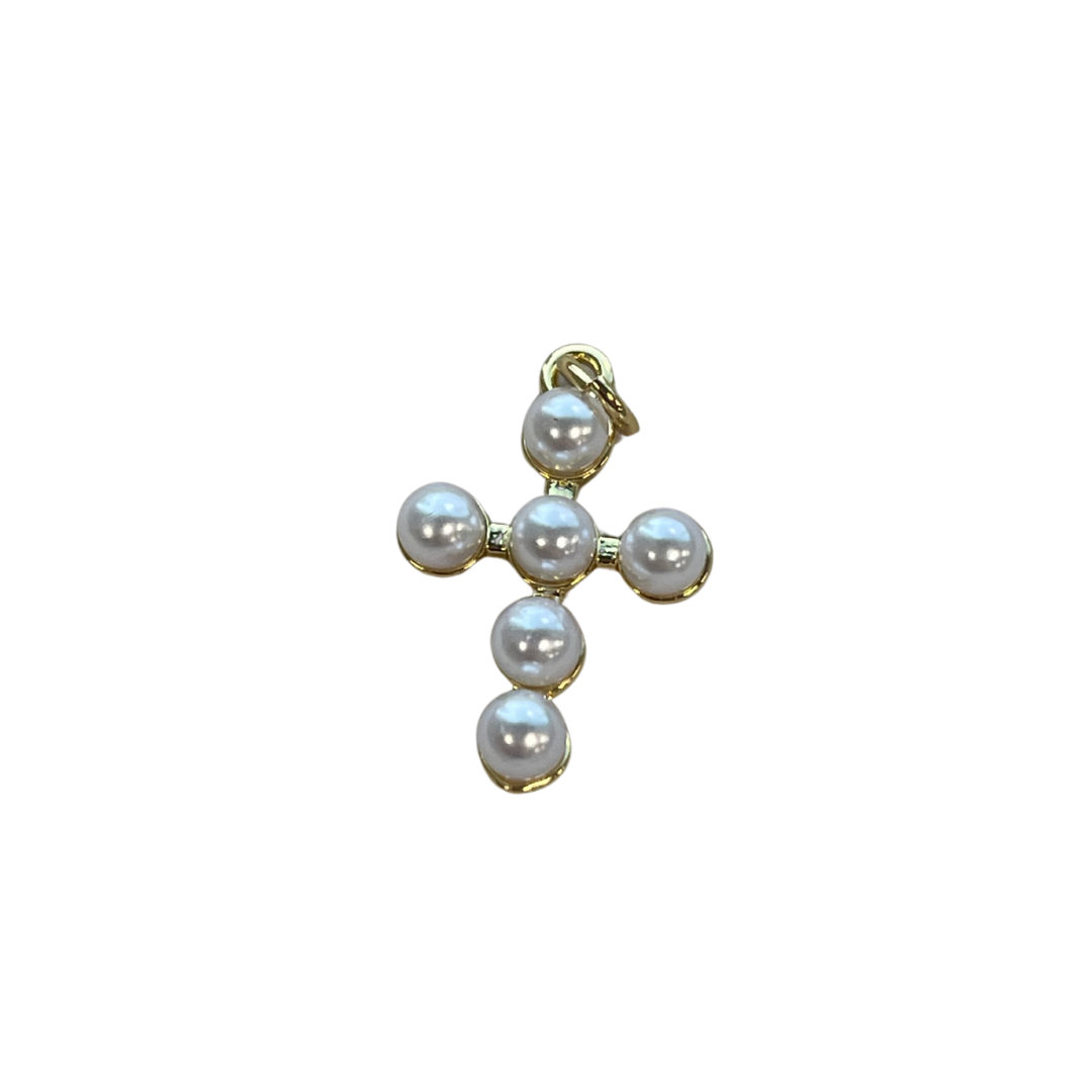 Medium Pearl Cross