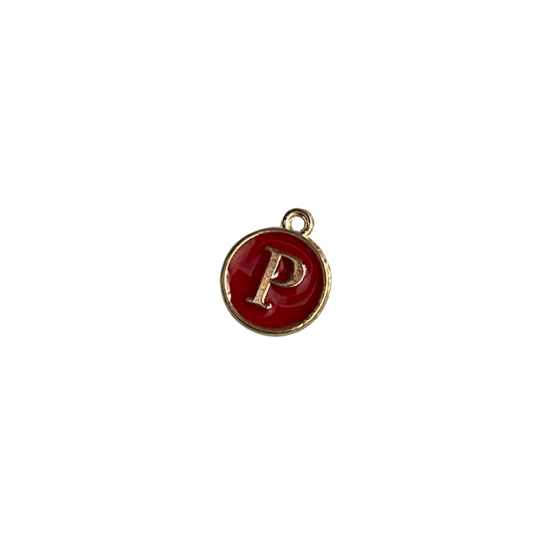 Red Circle Letter