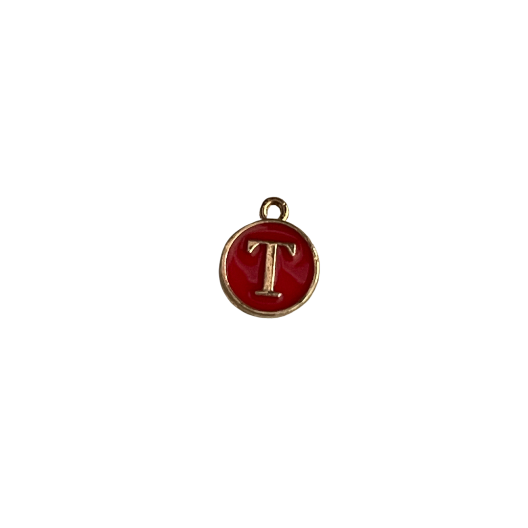 Red Circle Letter