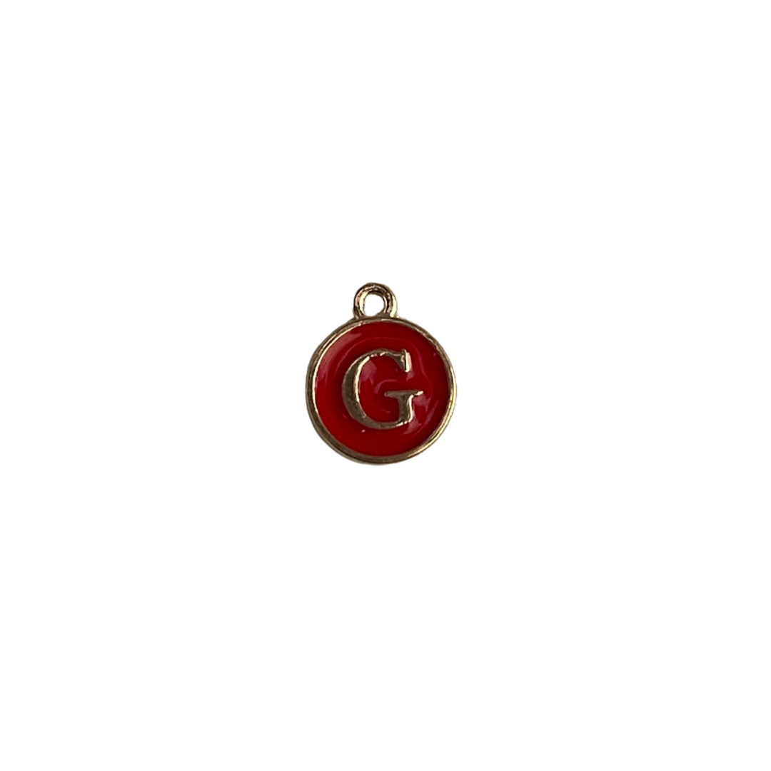 Red Circle Letter