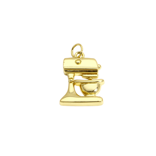 Gold Mixer Charm