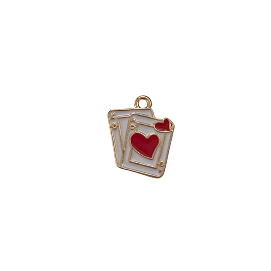 Red Ace Poker Charm