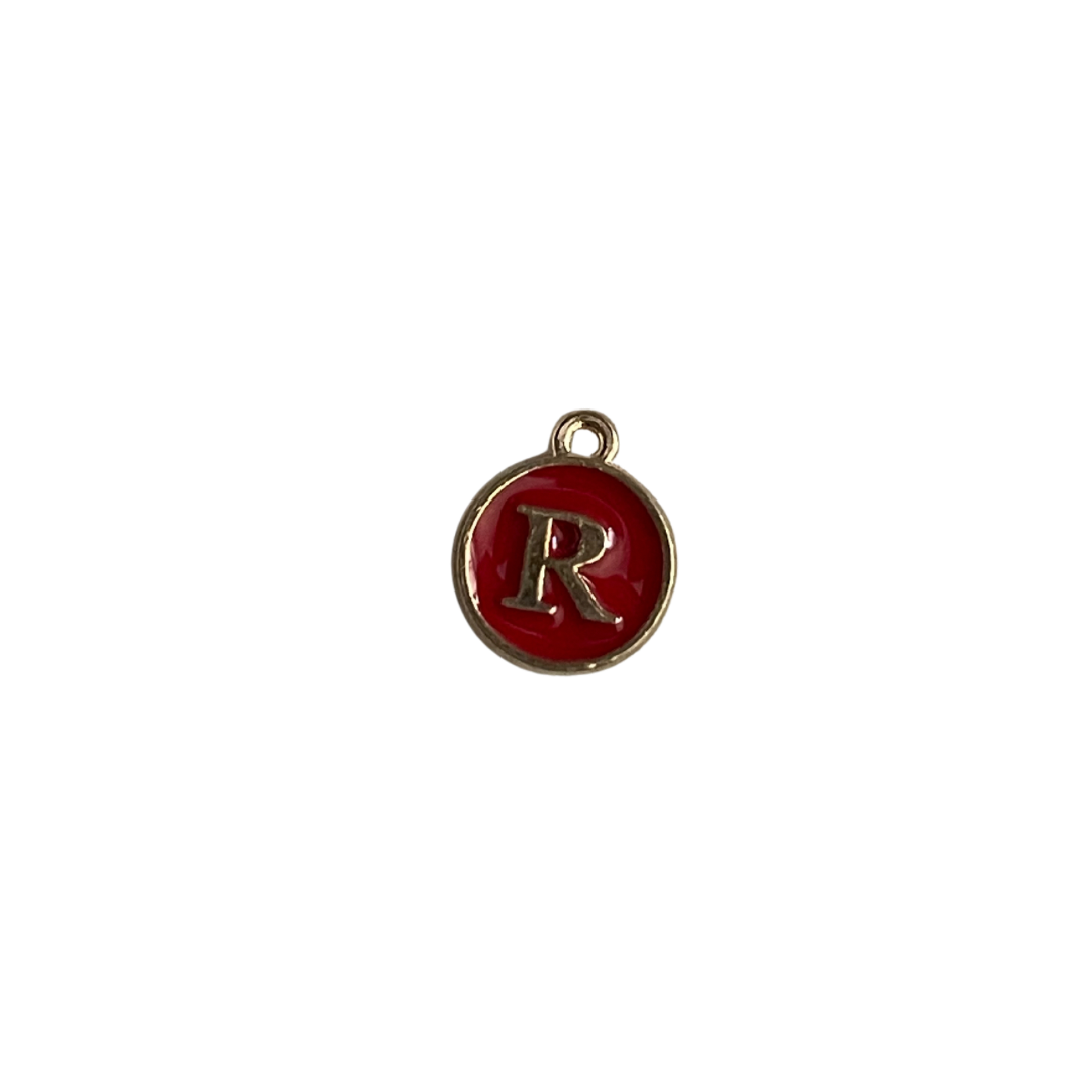 Red Circle Letter