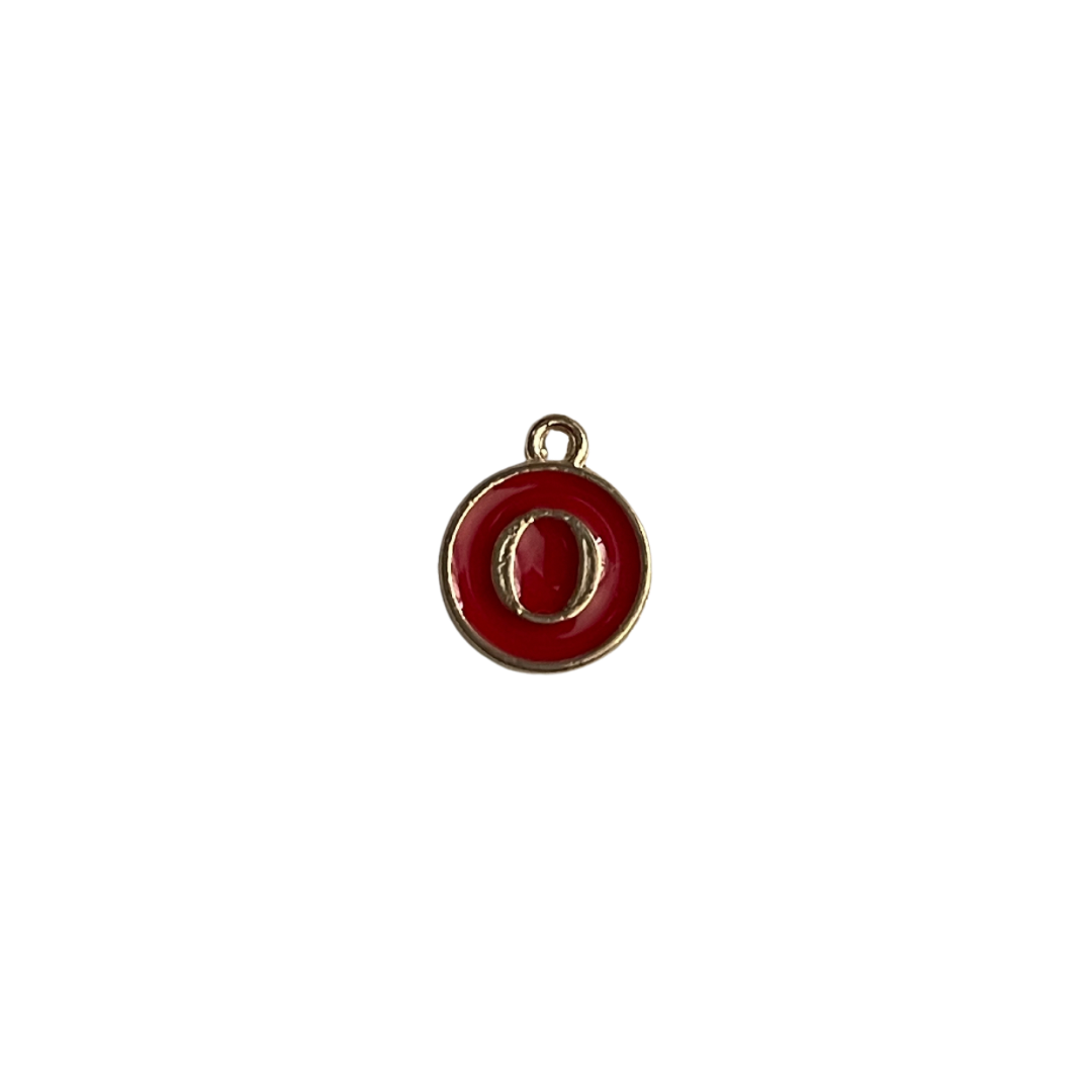 Red Circle Letter