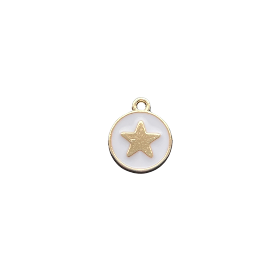 White and Gold Star