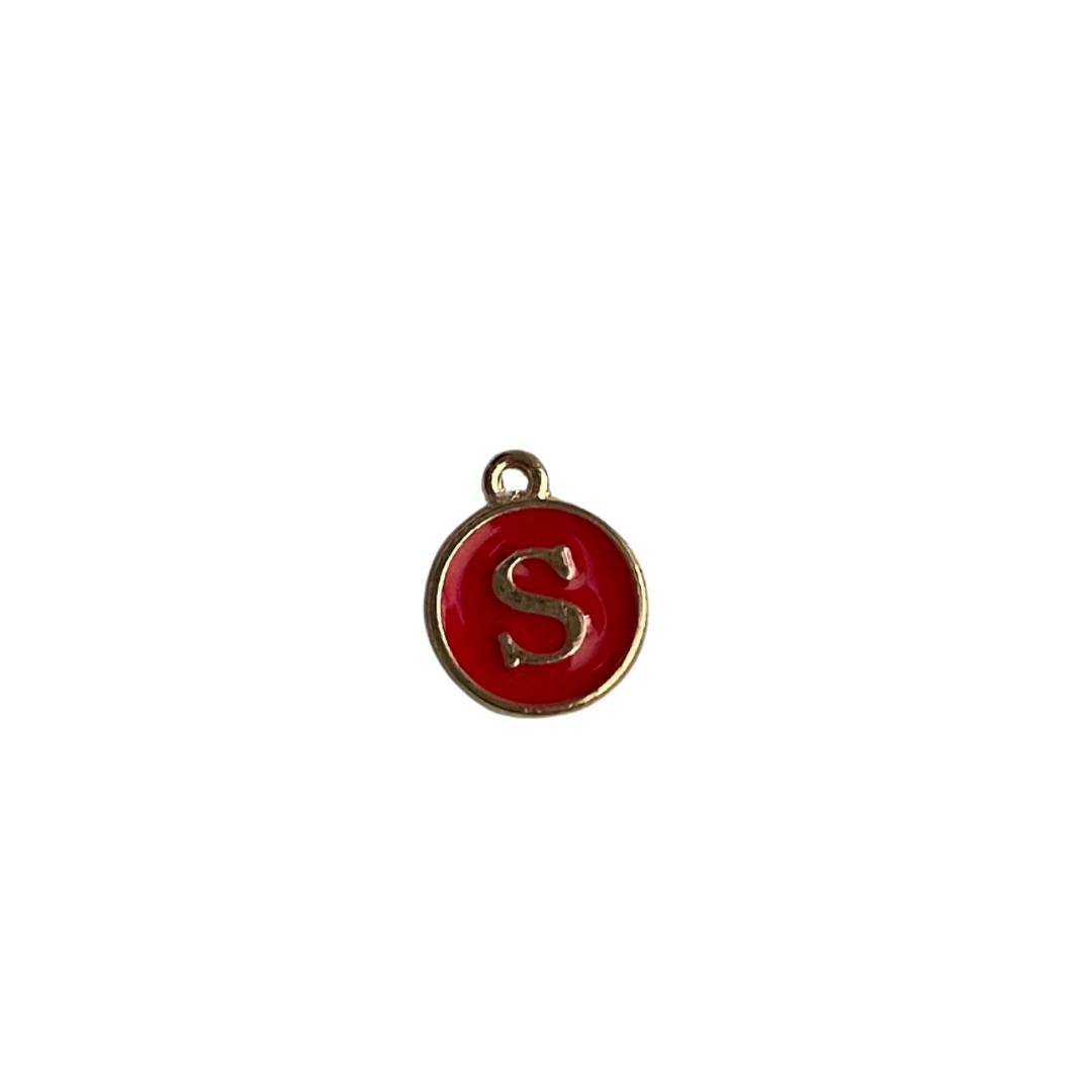 Red Circle Letter